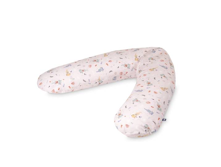 Stillkissen JULIUS ZÖLLNER Little Otti , beige, B:25cm H:15cm L:190cm, Baumwolle, Funktionskissen, Stillkissen