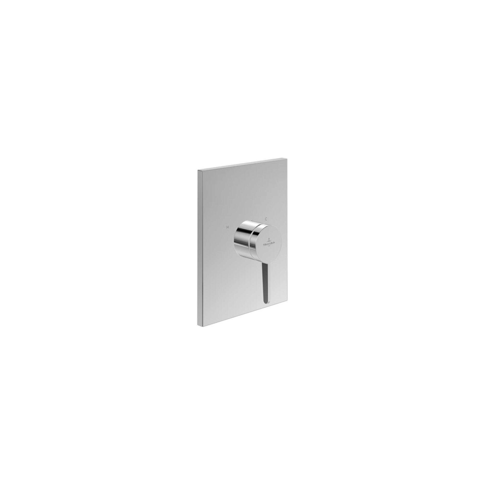 V&B Fertigmontageset Conum UP-EHM-Dusche, Wandmontage, chrom ; Villeroy & Boch (TVS12700400061)
