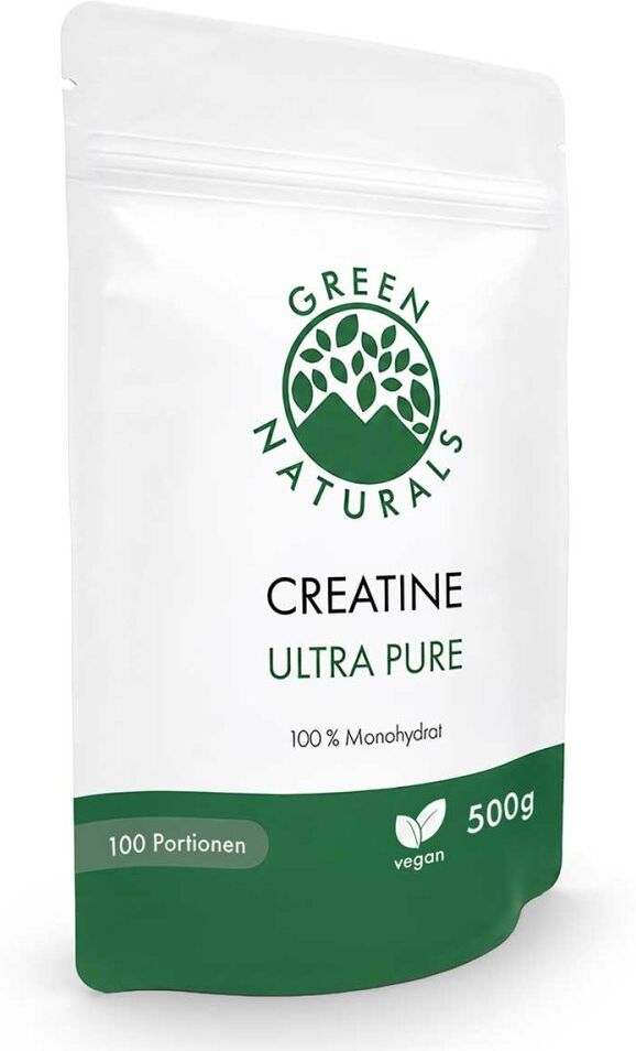 Green Naturals Creatine Ultra Pure 100% Monohydrat