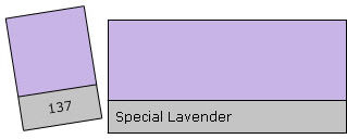 Lee Filter Roll 137 Sp. Lavender Special Lavender