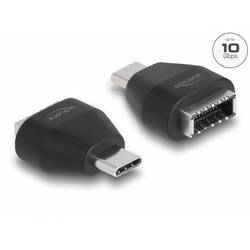 Delock USB 2.0 Adapter [1x USB 3.2 Gen 2 Stecker C (USB 3.1) - 1x USB 3.2 Gen 2] 66058