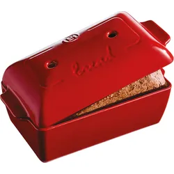 Emile Henry Brotbackform 2,2 l, rot
