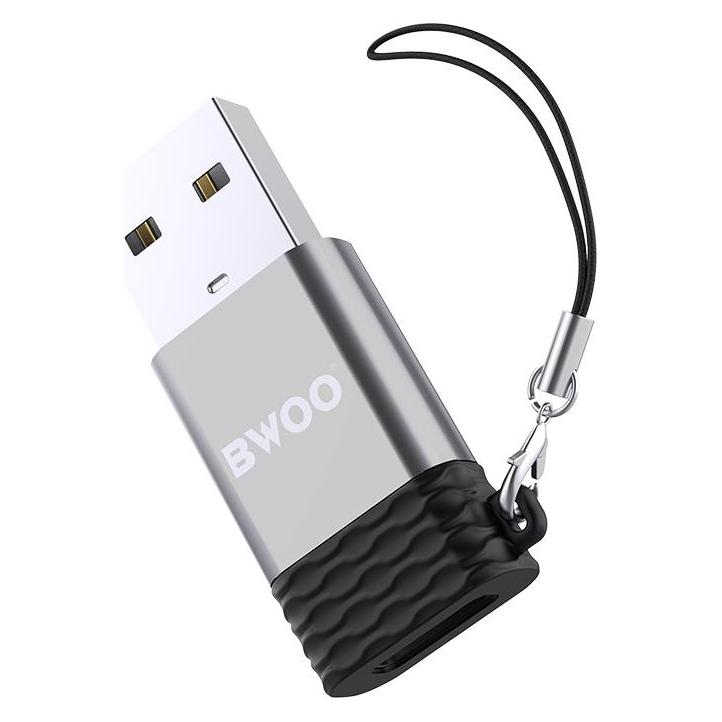 Bwoo Adapter BZ-38 USB-C - USB grau OTG (46128504)