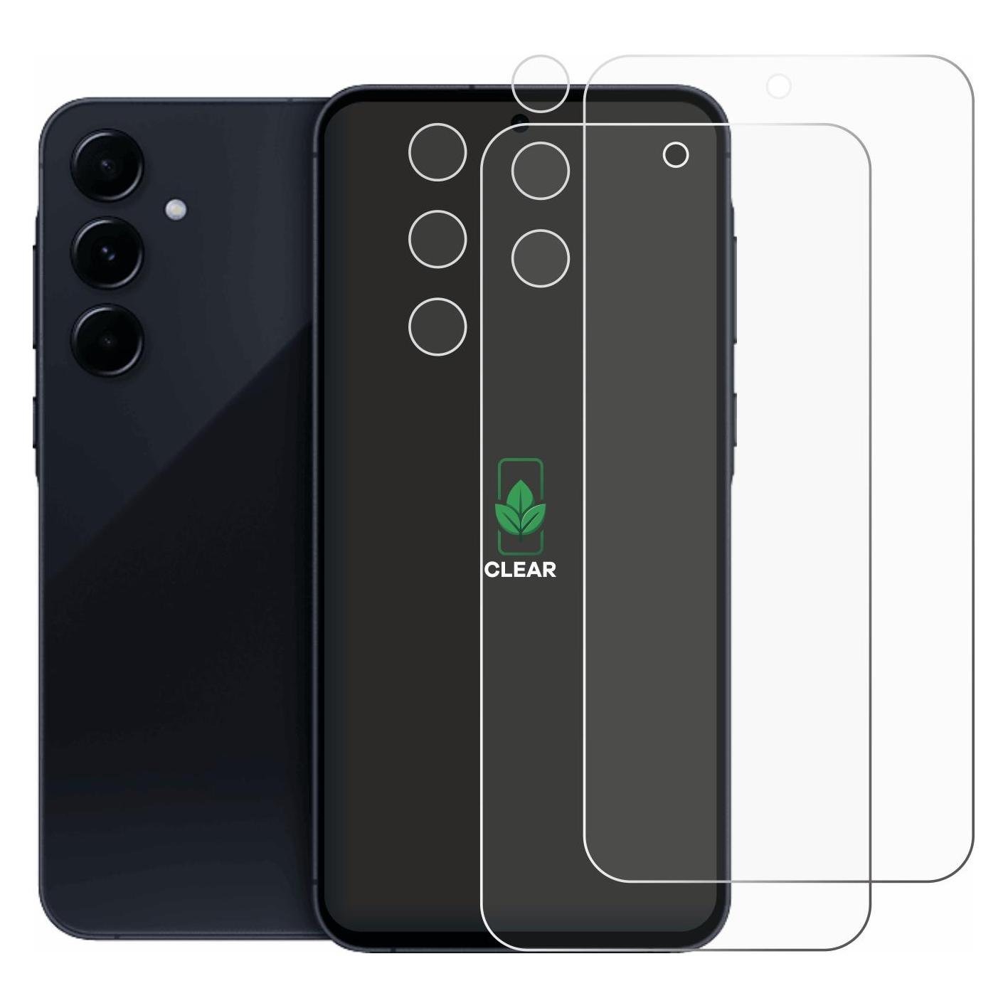 ScreenLeaf Schutzfolie für Samsung Galaxy A55 5G Enterprise Edition (Display+Kamera) Displayschutz Display (Samsung Galaxy A55) (6158466)