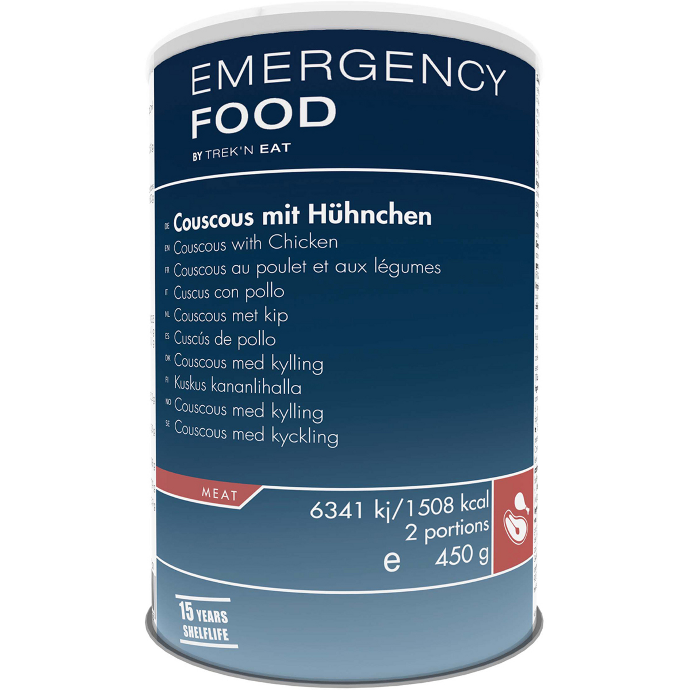 Trek'n Eat Couscous mit Hühnchen Trekkingnahrung Größe 450g