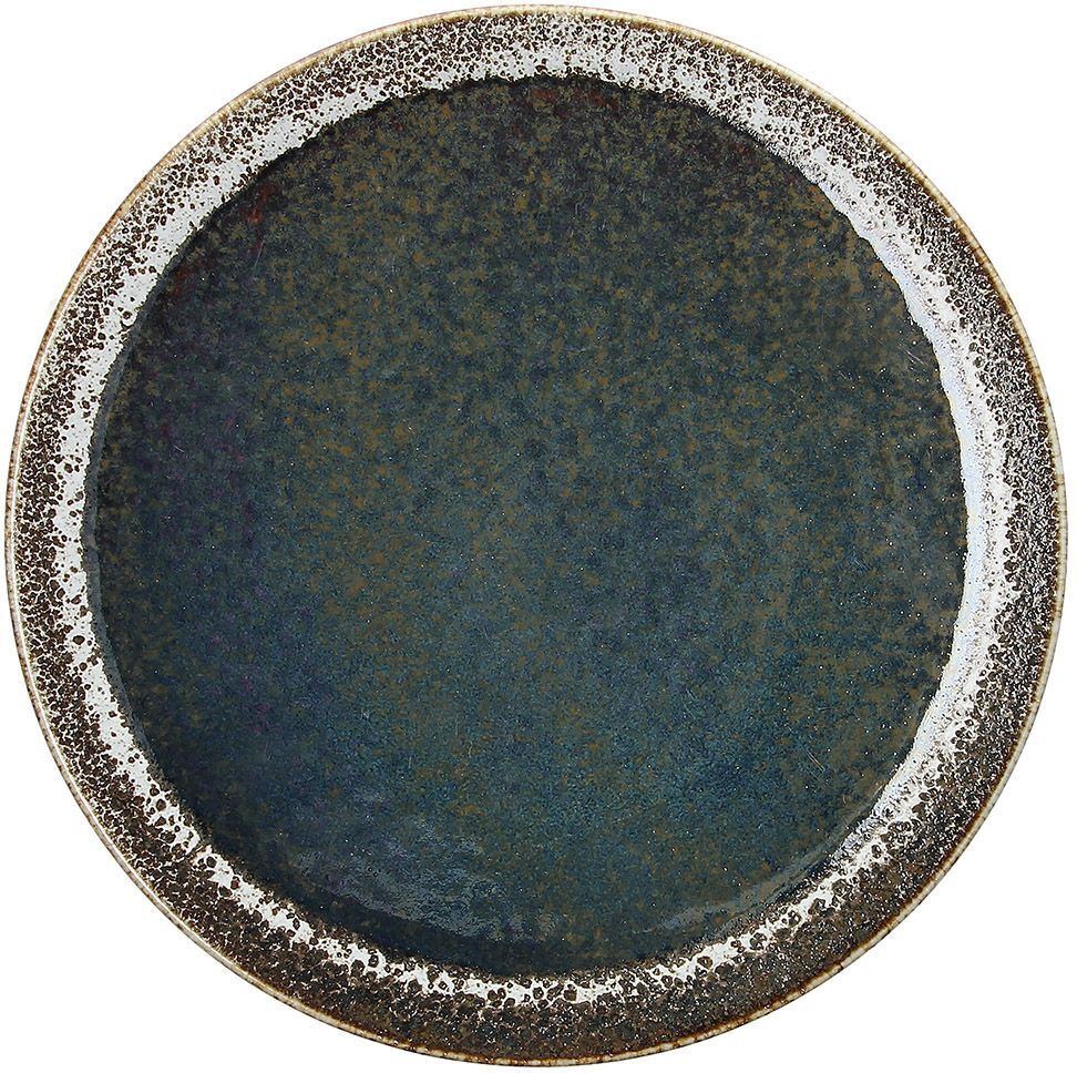 Tognana Piatto dessert 21 cm Bloom Blue e Brown