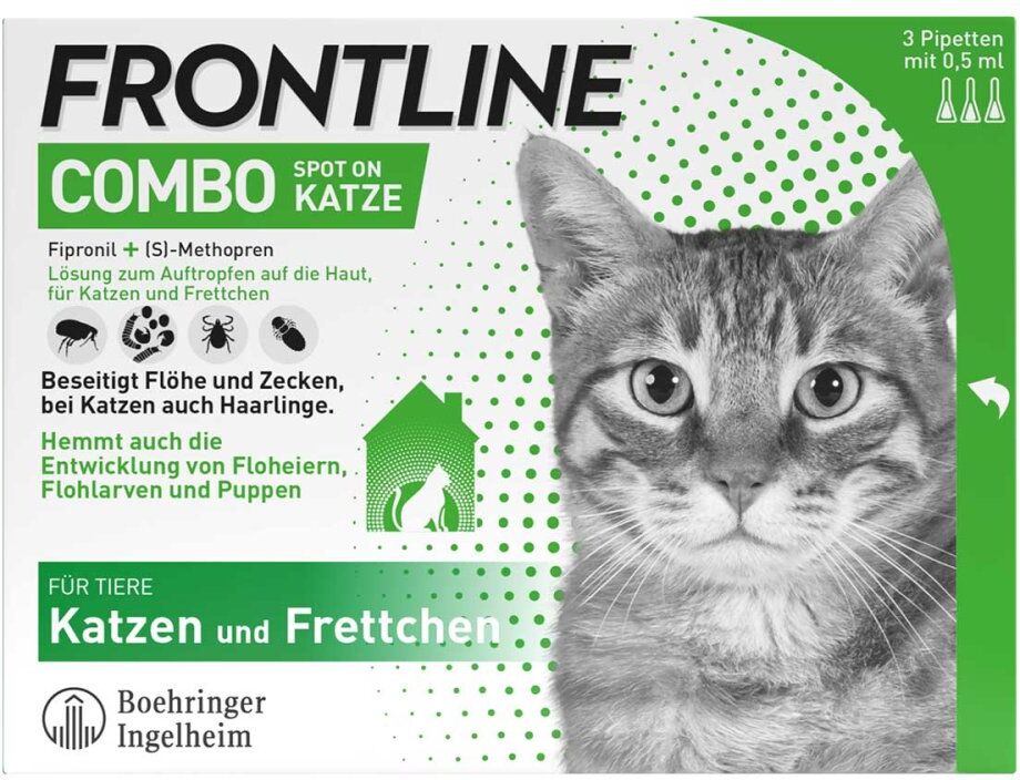 FRONTLINE COMBO Katze 3stk