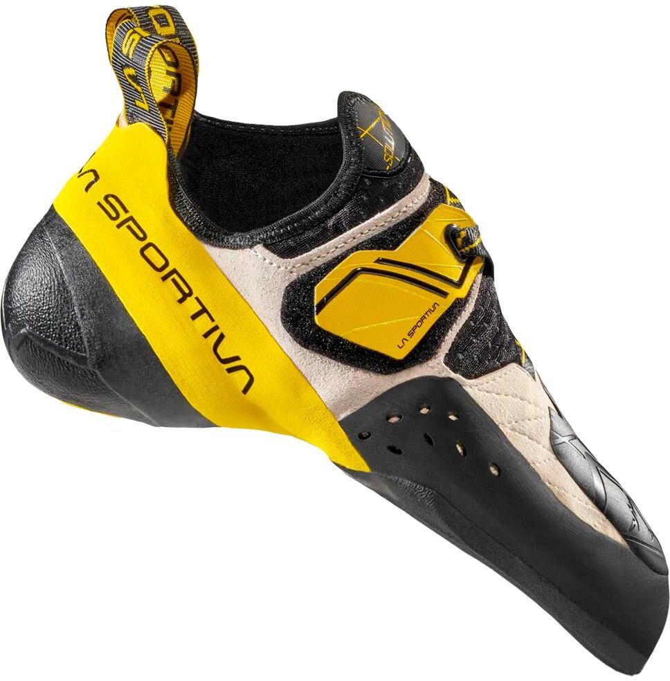 La Sportiva  - Solution White Yellow - 41.5 - Chaussons d'escalade