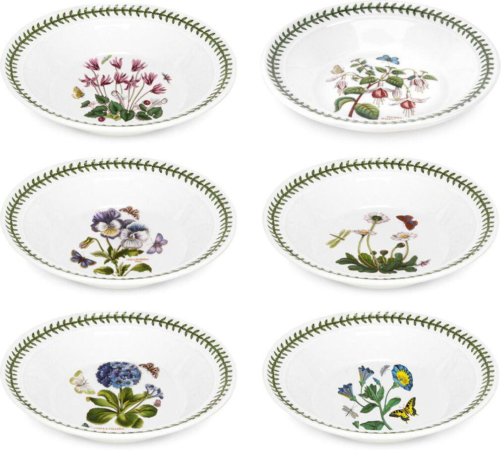 Portmeirion, Botanic Garden - Soup Plates White