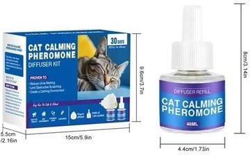 Uplift Essentials 60 Day Calming Pheromone Refill Long Lasting Stress & Conflict Relief For Cats cat Lavender