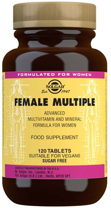 Solgar Female Multiple 120 Tablets