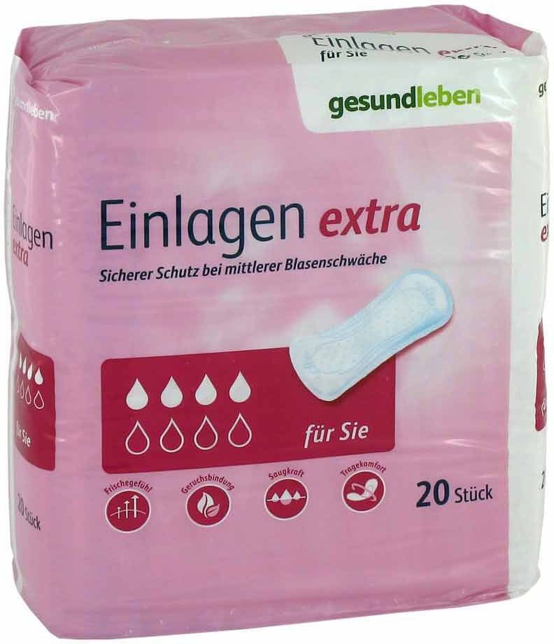 Gesund Leben Einlagen extra