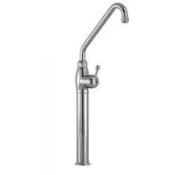 Einlocharmatur Einhebelmischer auf Säule mit Schwenkhahn H=675 mm