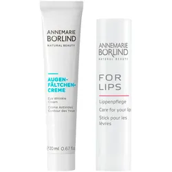 ANNEMARIE BÖRLIND Eye and Lips Set (Lippenpflege 4,8g + Augencreme 20ml)