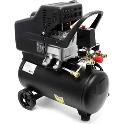 Wiltec, Kompressor, Druckluftkompressor 24L Kessel 1100W 1,1kW Kompressor Druckluftbehälter (24 l)
