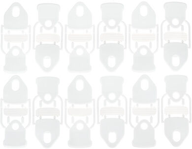 Holdon Mini Clip White 12pcs Pack