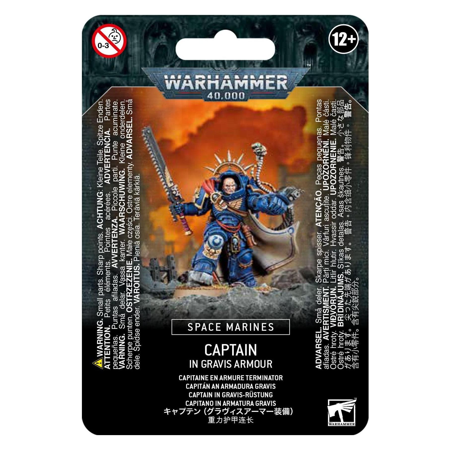 Games Workshop Captain in Gravis Armour (Kunststoff) (48-70)