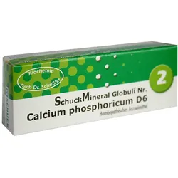 Schuckmineral Globuli 2 Calcium phosphor 7,5 g