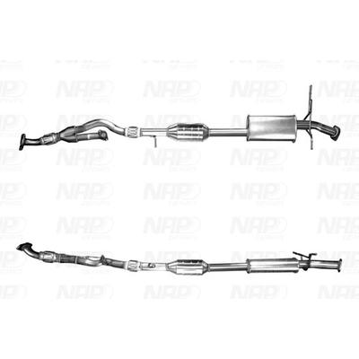 NAP Katalysator cak11156 für HYUNDAI