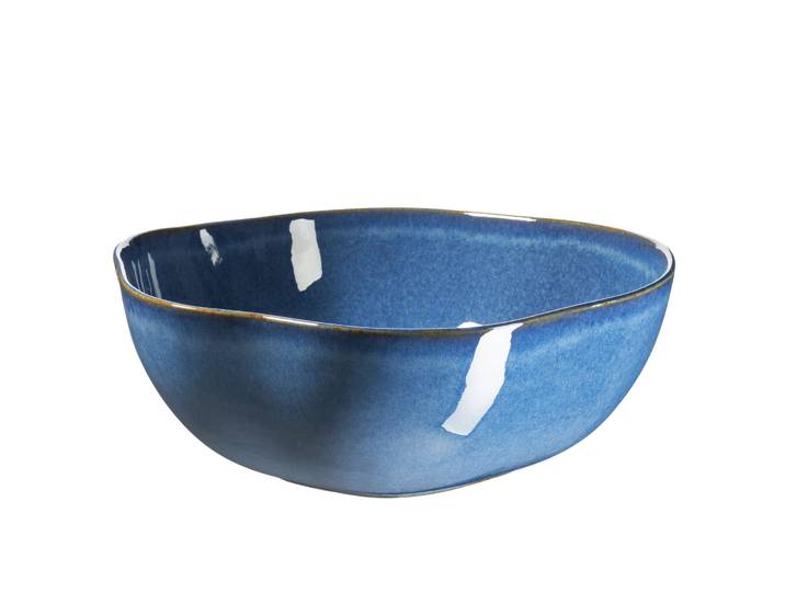 MÄSER Schüssel Cordelia blau Steinzeug 1 Stk - Schüssel