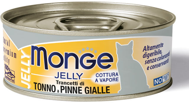 Monge Cat Lattina Multipack 24x80G TONNO