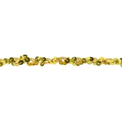 Metallic-Paillettenband, gold, Breite: 10 mm, Länge: 3 m