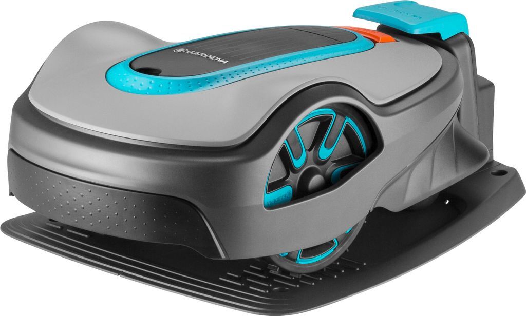 GARDENA Rasenmähroboter SILENO LIFE 750 m² - Mähroboter 15101-20 - Bluetooth, leisester Rasenmäher Roboter, wetterfest, CorridorCut, SensorControl