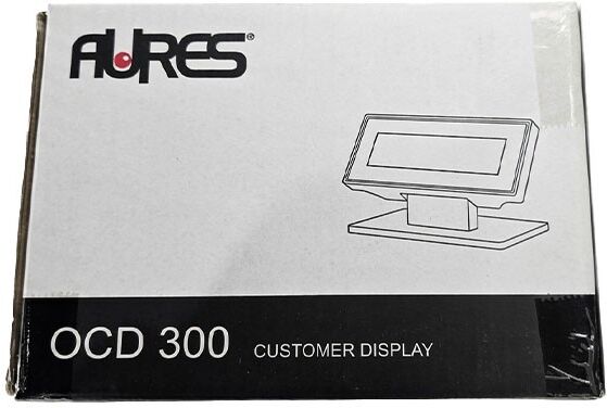 Aures OCD 300 Visor de Cliente LCD para TPV, A