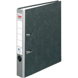 Herlitz maX.file nature 10841765 Ordner, A4, schmal, Karton, grau, 5cm