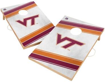 Skip's Garage Virginia Tech Hokies 2x4 Tailgate Cornhole Boards