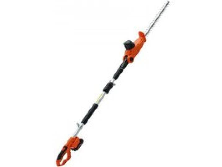 VEVOR Teleskop Heckenschere 20V Heckentrimmer Kupfermotor 17.500U/min Elektroheckenschere 46cm Klingenlänge 188–239cm Ausziehbar 16mm Schnittdurchmesser 30-150° Drehbar inkl.Schnellladegerät Akku