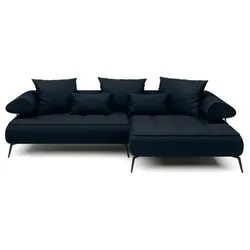 Ecksofa Seledo Stoff Deep Blue