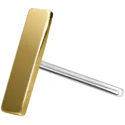 14 Karat Gold Aufsatz mit Titan Push Pin BALKEN