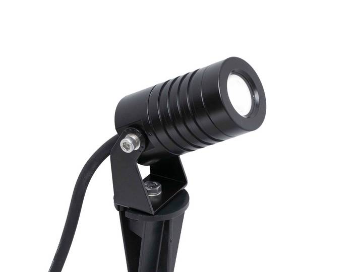 Balder - tijdloze LED grondspies lamp, IP67 BALDER, zwart, Aluminium, Modern
