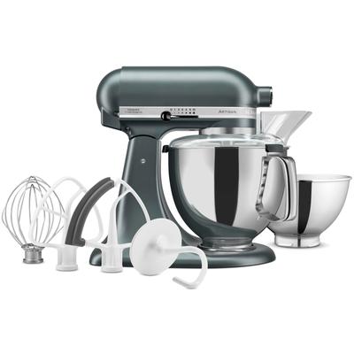 KITCHENAID Küchenmaschine "5KSM175PSE", grau (juniper), B:24cm H:36cm T:37cm, Küchenmaschinen, mit Zubehör im Wert von ca. 112,-€ UVP, Küchenmaschine