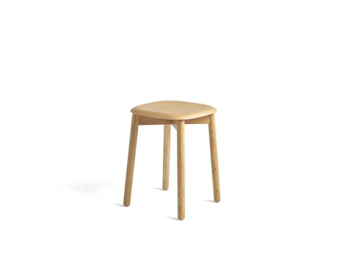HAY Soft Edge 72 Hocker Eiche-Eichen­gestell