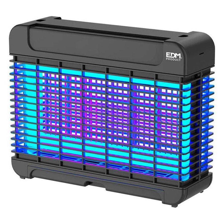 EDM Professionele Elektronische Insectenverdelger Met LED - 10W - 50m² - Zwart (45309150)