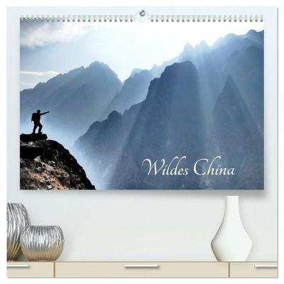 Wildes China (hochwertiger Premium Wandkalender 2027 DIN A2 quer), Kunstdruck in Hochglanz