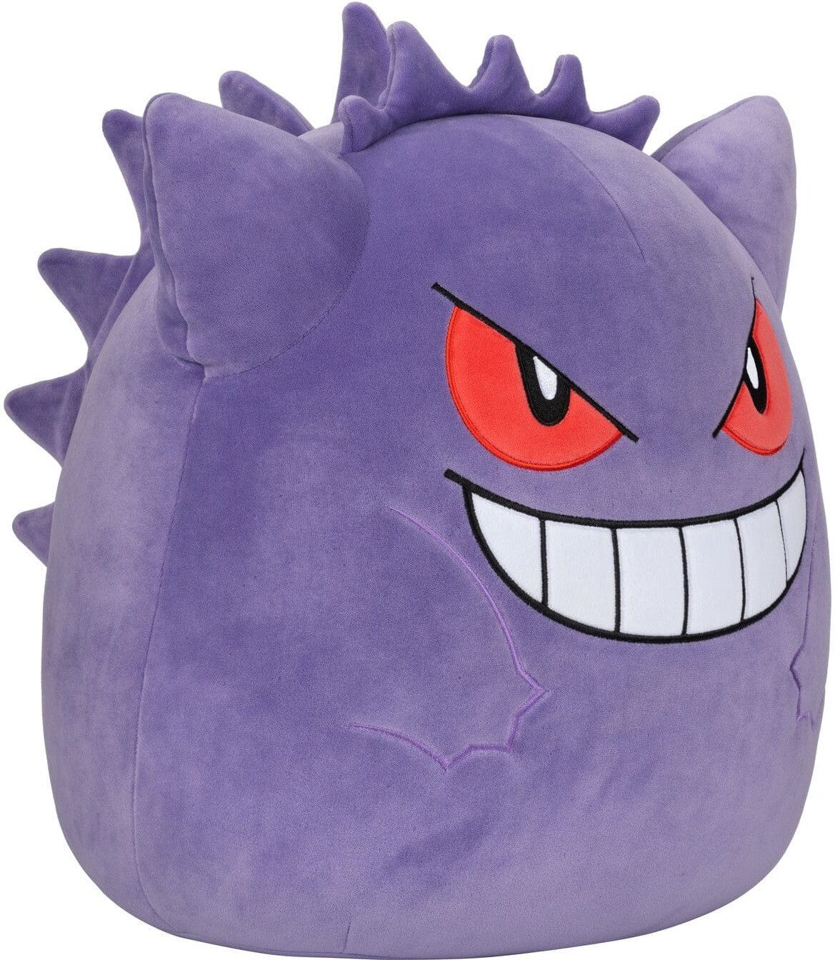 Squishmallows - Pokemon 10-Inch - Gengar, Ultra-Soft Plush for Kids, 10-Inch Portable Size, Easy Cleaning, Squishmallow Squad Compatible