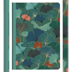 Clairefontaine 9x Gaïa bleu, Notizbuch mit Fadenbindung A5 14,8x21 cm, 48 Blatt, liniert, sortiert - 116243C