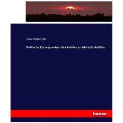 Politische Korrespondenz des Kurfürsten Albrecht Achilles, Fachbücher