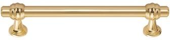 "Utopia Alley Athen Pull Handle -Deco Gold Drawer Pull Handle, 5.0"" Center to Center"