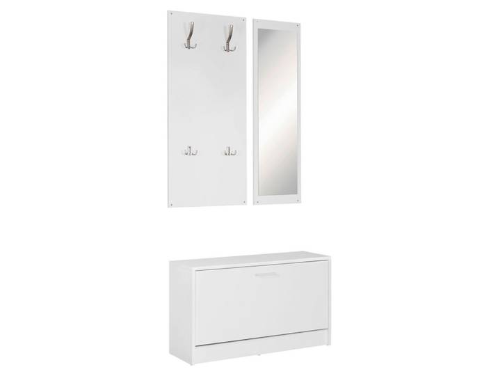 Wandgarderobe Jana , weiss