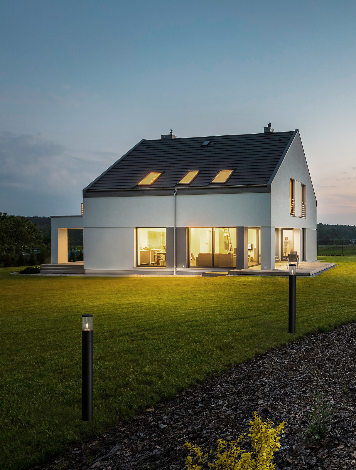 Lyora Cetera Design Tuinlamp zwart 90 cm
