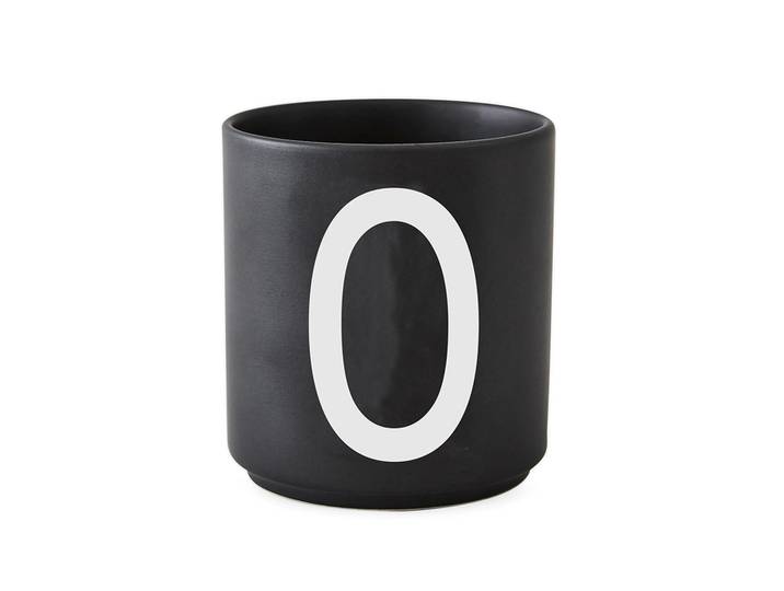 Design Letters Mug Design Letters noir O