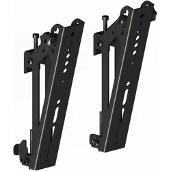 Multibrackets Tilt-Halter VESA 200, Metall, zu Pro System, TV Halterung Zubehör, Schwarz