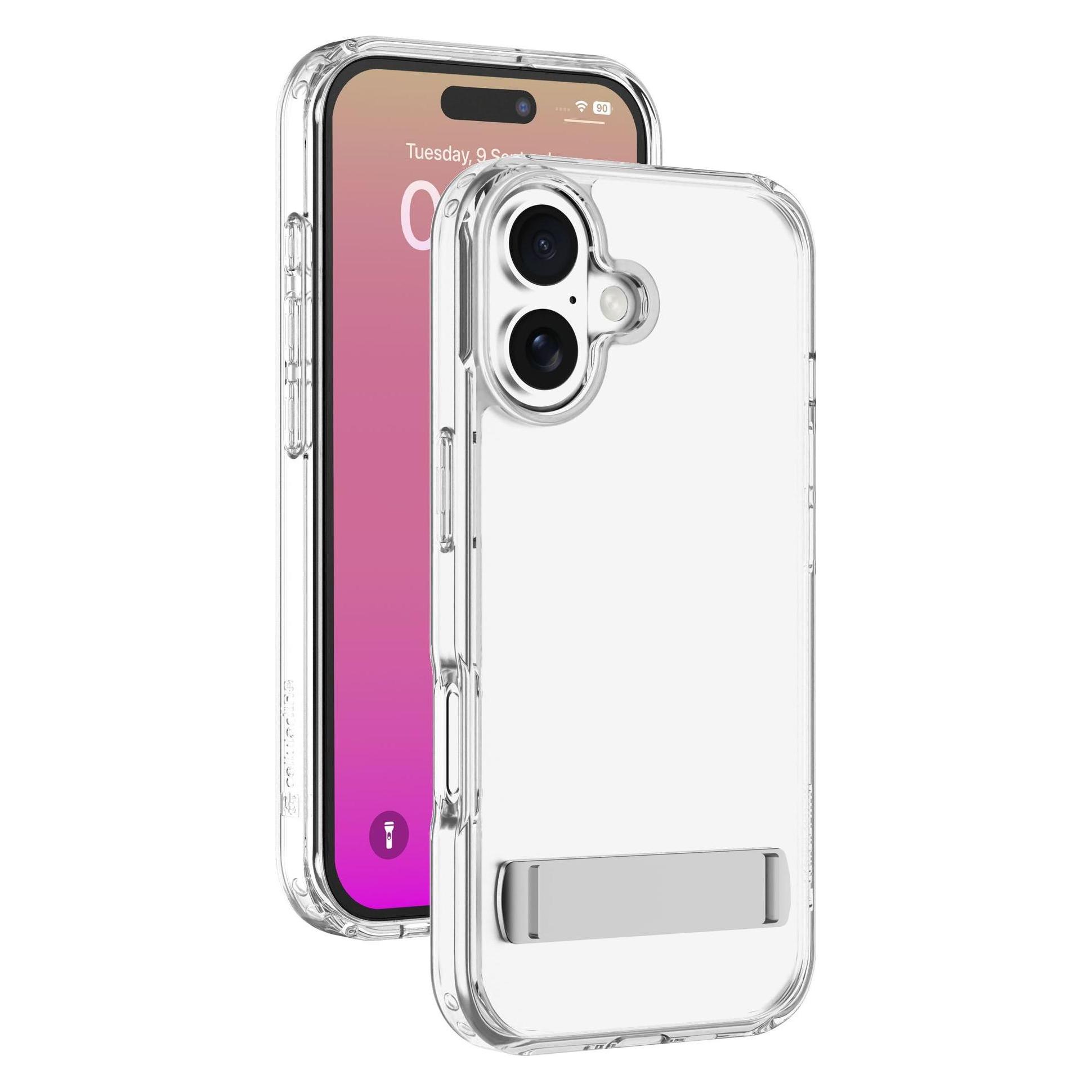 Cellularline Clear Stand Case (Apple iPhone 17) (61199)