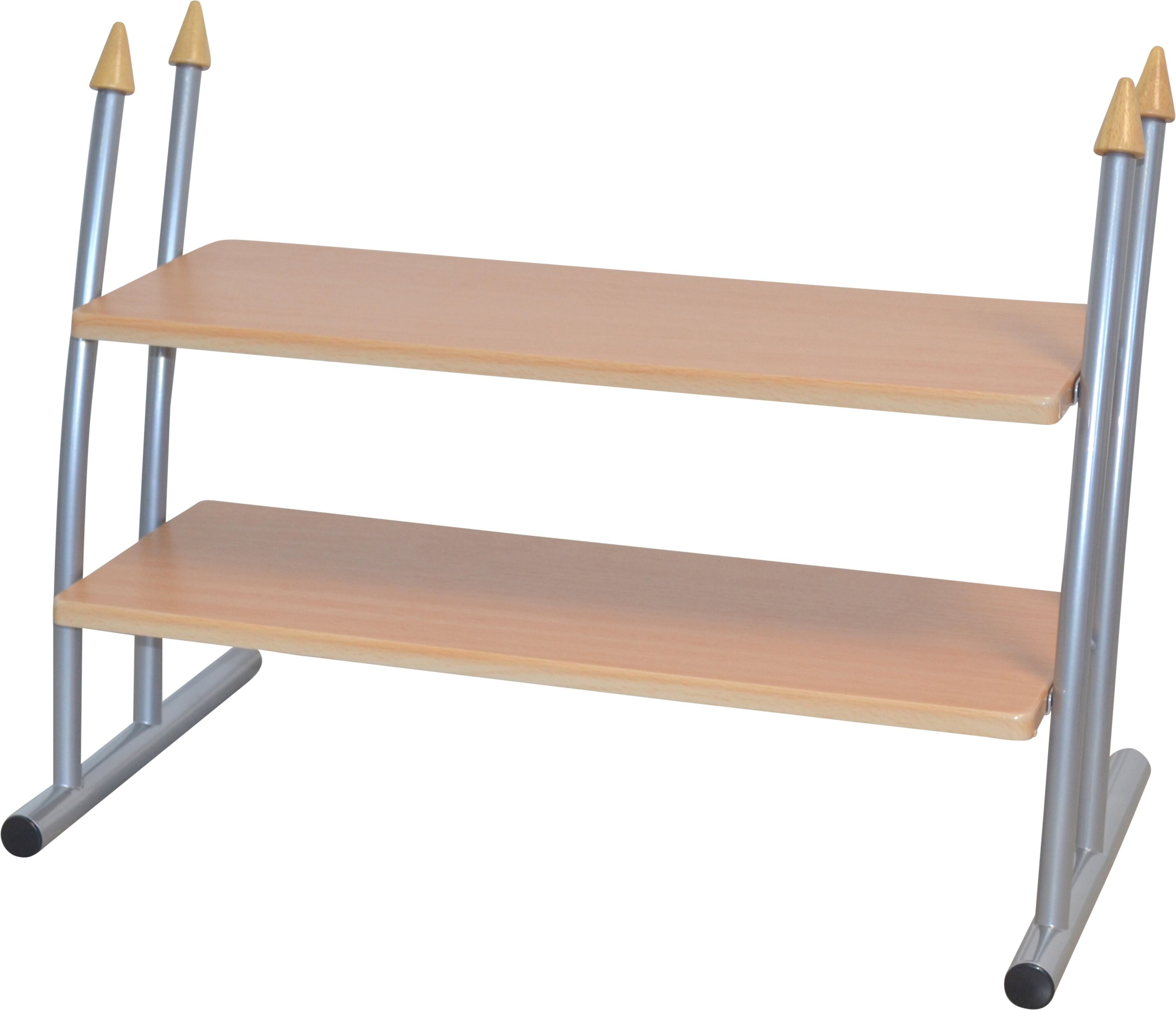Schuhregal INOSIGN, braun (buchefarbig), 2 Stk. offene Fächer, Regale, Schuhregal, buchefarben buchefarbig 2 Stk. offene Fächer
