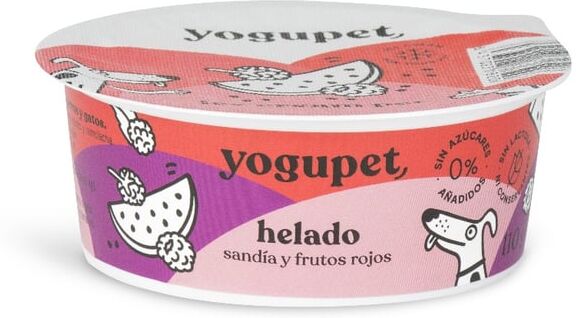 Yogupet Gelado de Frutas Vermelhas 4 un x 110g