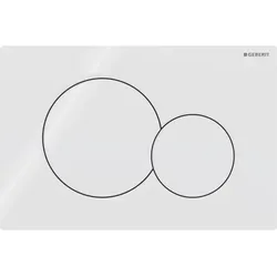 Geberit Sigma01 Betätigungsplatte für 2-Mengenspülung weiß